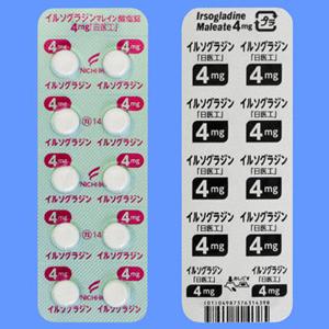 Irsogladine马来酸伊索拉定片4mg「日医工」:100片
