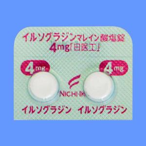 Irsogladine马来酸伊索拉定片4mg「日医工」:100片