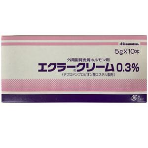Eclar地泼罗酮丙酸酯乳膏0.3%:5g×10支