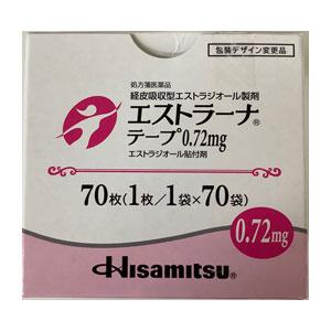 Estrana雌二醇贴片0.72mg:70枚