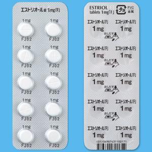 Estriol雌三醇片1mg「F」:100片
