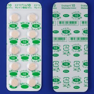 Enalapril Maleate马来酸依那普利片10mg「沢井」:100片