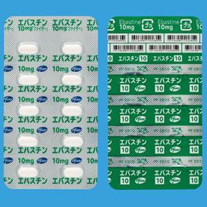 Ebastine依巴斯汀片10mg「Pfizer」:100片