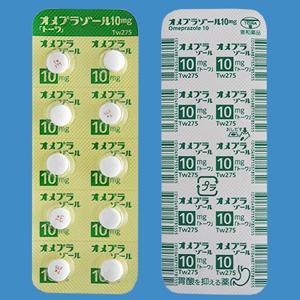 Omeprazole奥美拉唑片10mg「東和」:100片