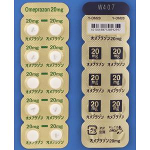 Omeprazole奥美拉唑片20mg:100片