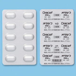 Oracef 头孢呋辛酯250mg:100片