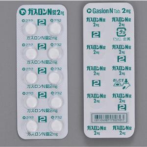 Gaslon N马来酸依索拉啶片2mg:100粒(PTP)