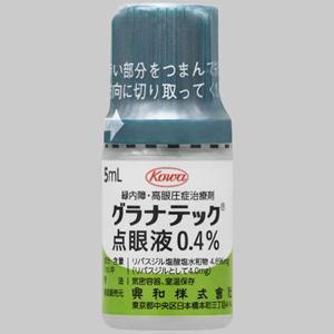 Glanatec盐酸利帕舒地尔水合物滴眼液0.4%:5mL×10支
