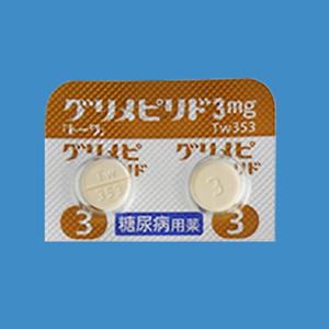 Glimepiride格列美脲片3mg「東和」:100片