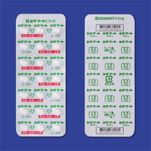 Sigmart尼可地尔2.5mg:100片