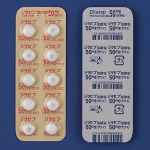 Dilazep Hydrochloride盐酸地拉卓片50mg「沢井」:100片