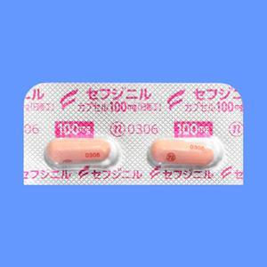 Cefdinir头孢地尼胶囊100mg「日医工」:100粒