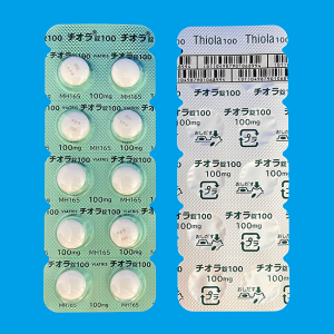 Thiola硫普罗宁片100:100片(现行流通品保质期到2027年3月)