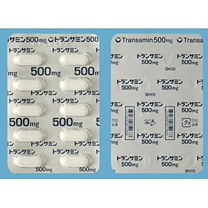 Transamin传明酸 妥塞敏氨甲环酸片500mg:100粒