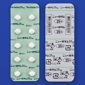 Nu-lotan氯沙坦钾片25mg:100片