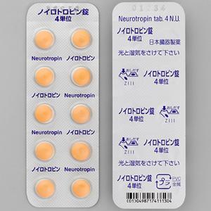 Neurotropin牛痘疫苗接种家兔炎症皮肤提取物4神经营养素单位:100片