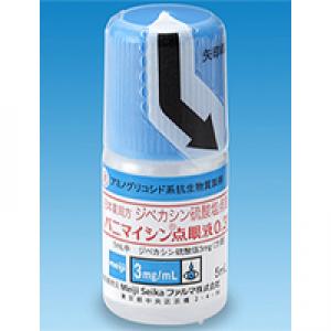 Panimycin地贝卡星硫酸盐滴眼液0.3%:5ml×10支【劇】