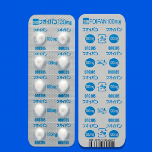Foipan甲磺酸卡莫他片100mg:100片