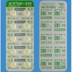 Voglibose伏格列波糖OD口崩片0.3mg「東和」:100片