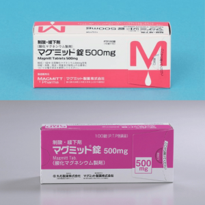 Magmitt氧化镁片500mg:100片