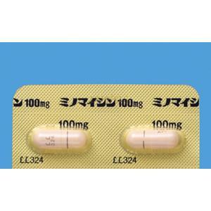 Minomycin盐酸米诺环素胶囊100mg:100粒