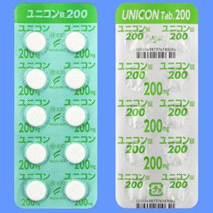 Unicon茶碱缓释片200:100片