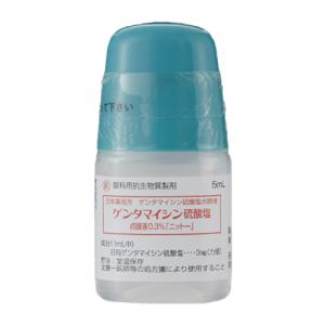 Gentamicin硫酸庆大霉素滴眼液0.3%「日東」：5ml&times;10瓶