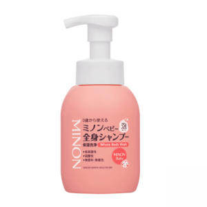 蜜浓Minon 新生儿全身二合一泡泡沐浴洗发露:350ml