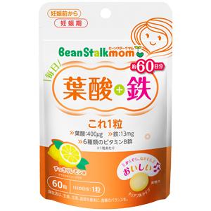 Beanstalk beanstalk 雪印孕期哺乳期叶酸-铁精华：60粒