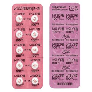 Rebamipide瑞巴派特片100mg「大塚」:100片