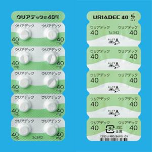 URIADEC Topiroxostat托吡司他40mg:100片
