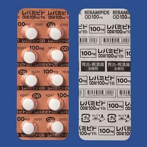 Rebamipide瑞巴派特OD口崩片100mg「YD」:100片