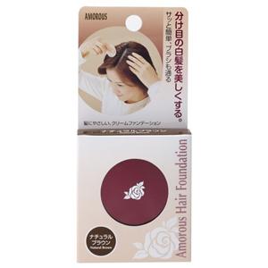 Amorous 美容院用 白发用 头发粉底（自然棕）：5g