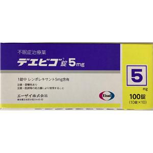 Dayvigo(lemborexant)莱博雷生片5mg:100片