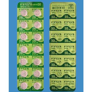 Donepezil盐酸多奈哌齐OD口崩片10mg「东和」:56片【劇】