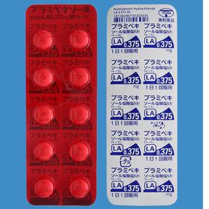 Pramipexole Hydrochloride盐酸普拉克索LA片0.375mgMI「東和」:100片【劇】