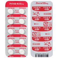 Itorol一硝酸异山梨酯20mg：100片