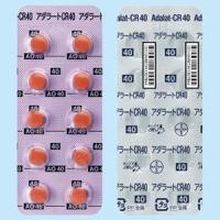 Adalat硝苯地平控释片CR40mg：100片