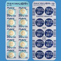 Atorvastatin阿托伐他汀OD口崩片10mg「東和」：100片