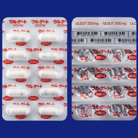 Ulgut盐酸贝奈克酯&beta;-环糊精胶囊200mg：100粒(10粒&times;10)PTP