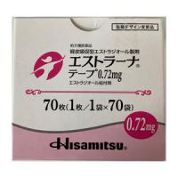 Estrana雌二醇贴片0.72mg：70枚