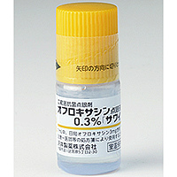 Ofloxacin氧氟沙星滴眼液0.3％「沢井」：5ml&times;2支
