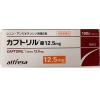 Captoril卡托普利片12.5mg：100片