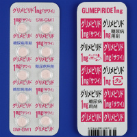 Glimepiride格列美脲片1mg「沢井」：100片