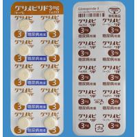 Glimepiride格列美脲片3mg「東和」：100片