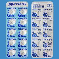 Clopidogrel氯吡格雷片75mg「東和」：100片