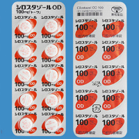 Cilostazol西洛他唑OD口崩片100mg「東和」：100片