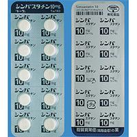 Simvastatin辛伐他汀片10mg「東和」：100片