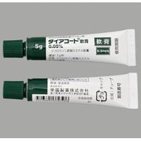 Diacort双醋二氟松软膏：5g&times;5支