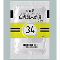 Tsumura白虎加人参汤精华颗粒 3g（34）：42包